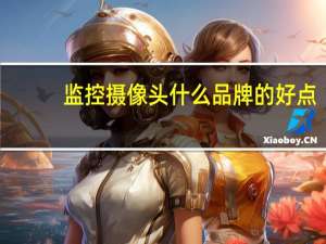 监控摄像头什么品牌的好点