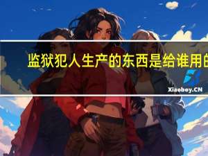 监狱犯人生产的东西是给谁用的