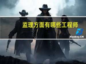监理方面有哪些工程师