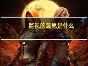 监视的意思是什么