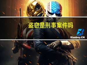 盗窃是刑事案件吗