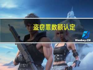 盗窃罪数额认定