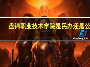 盘锦职业技术学院是民办还是公办