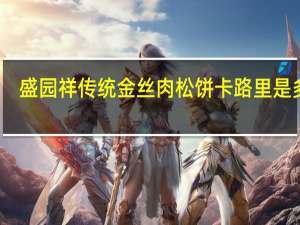 盛园祥传统金丝肉松饼卡路里是多少