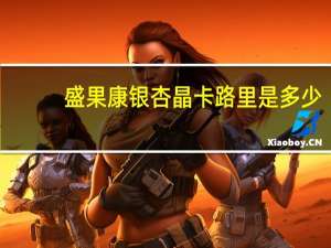 盛果康 银杏晶卡路里是多少