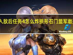 盟军敢死队深入敌后任务4怎么炸拱形石门 盟军敢死队深入敌后中文版