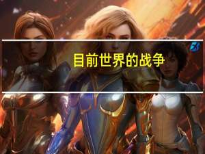 目前世界的战争