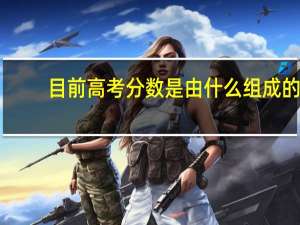 目前高考分数是由什么组成的