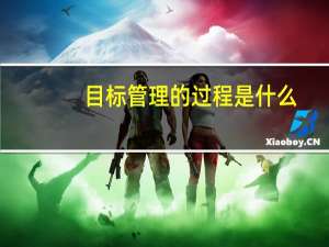 目标管理的过程是什么