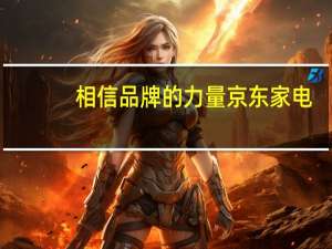 相信品牌的力量 京东家电（相信品牌的力量）