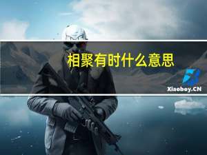 相聚有时什么意思