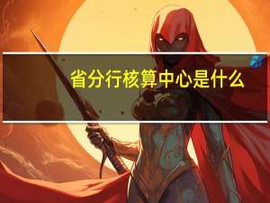 省分行核算中心是什么