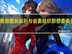 省委巡视组组长级别与省委组织部部委委员哪个级别高（省委巡视组组长级别）