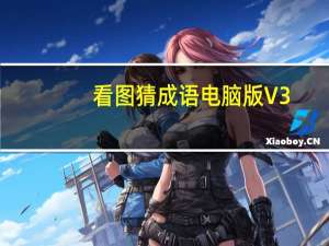 看图猜成语电脑版 V3.0.29 免费PC版（看图猜成语电脑版 V3.0.29 免费PC版功能简介）