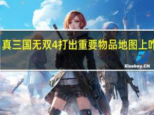 真三国无双4打出重要物品地图上咋显示.到哪去捡啊 真三国无双3.9d地图