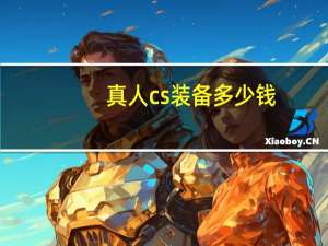 真人cs装备多少钱（真人cs装备多少钱一套）