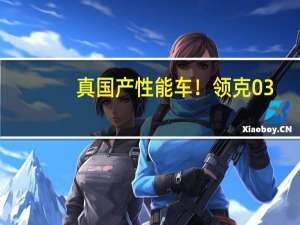 真国产性能车！领克03+Cyan亮相：2.0T榨出350马力