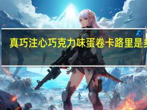 真巧 注心巧克力味蛋卷卡路里是多少