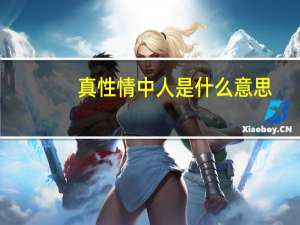 真性情中人是什么意思（真性情）