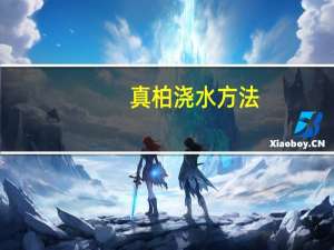 真柏浇水方法