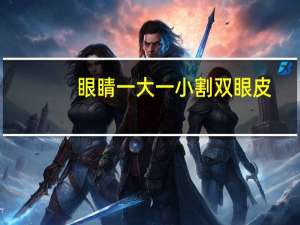 眼睛一大一小割双眼皮？全切双眼皮一大一小怎么办
