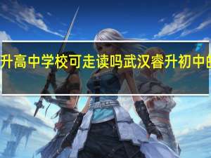 睿升高中学校可走读吗 武汉睿升初中的升学率