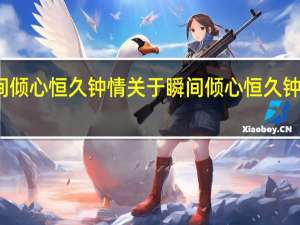 瞬间倾心 恒久钟情 关于瞬间倾心 恒久钟情的介绍