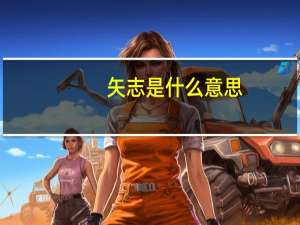 矢志是什么意思