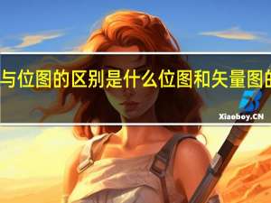 矢量图与位图的区别是什么 位图和矢量图的区别是什么