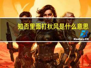 知否里面打秋风是什么意思（打秋风是什么意思）