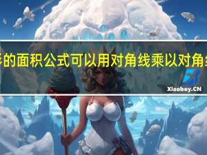 矩形的面积公式可以用对角线乘以对角线除以2吗（矩形的面积公式）