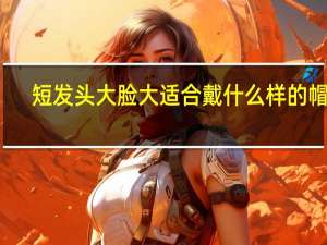 短发头大脸大适合戴什么样的帽子