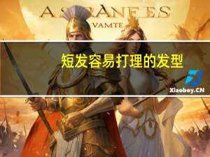 短发容易打理的发型