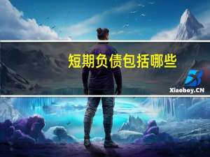 短期负债包括哪些（短期负债）