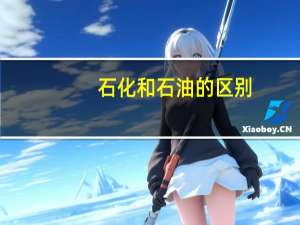 石化和石油的区别
