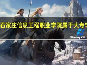 石家庄信息工程职业学院属于大专学历吗