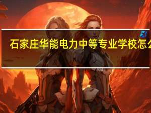 石家庄华能电力中等专业学校怎么样