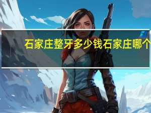 石家庄整牙多少钱 石家庄哪个医院整牙比较好