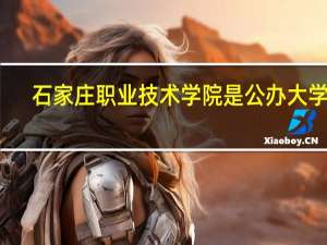石家庄职业技术学院是公办大学吗