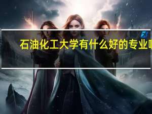 石油化工大学有什么好的专业啊