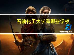 石油化工大学有哪些学校