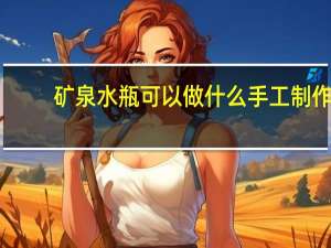 矿泉水瓶可以做什么手工制作