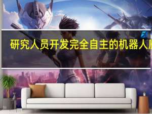 研究人员开发完全自主的机器人厨师