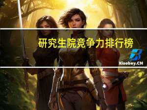 研究生院竞争力排行榜