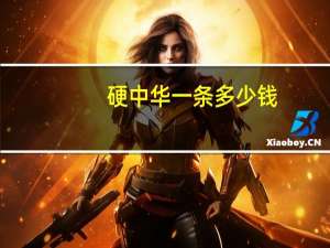 硬中华一条多少钱