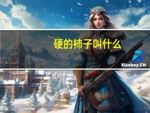 硬的柿子叫什么