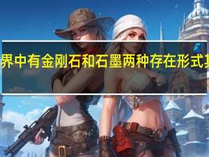 碳在自然界中有金刚石和石墨两种存在形式其中石墨是什么
