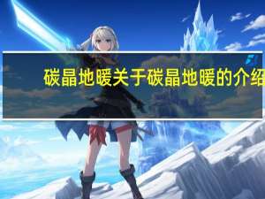 碳晶地暖 关于碳晶地暖的介绍