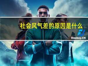 社会风气差的原因是什么