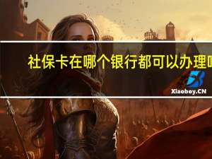 社保卡在哪个银行都可以办理吗